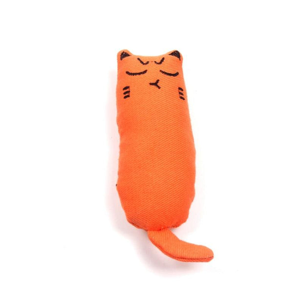 Rustle Sound Catnip Toy Cats Products for Pets Cute Cat Toys for Kitten Teeth Grinding Cat Plush Thumb Pillow Pet Accessories - Sunny Side Store