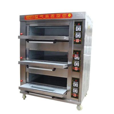 1 Layer 1 Pan 2 4  3 6tray 9trays pans Commercial Gas Baking Oven Good Quality 400*600mm - Sunny Side Store Sunny Side Store  800.00