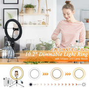 10" Table Top Selfie LED Lamp - Sunny Side Store