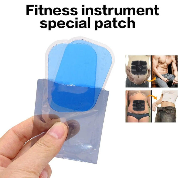 100PCS Gel Pads for EMS Abdominal ABS Trainer Weight Loss Hip Muscle Stimulator Exerciser Replacement Massager Gel Patch Hot - Sunny Side Store Sunny Side Store  6.09