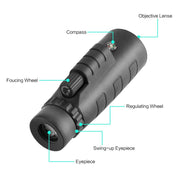 10X HD Optical Monocular Telescope with Phone Clip - Sunny Side Store