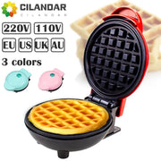 110V&220V Electric Mini Waffles Maker Machine Kitchen Cooking Appliance for Kids Breakfast Dessert  Pot    Small Fried Eggs - Sunny Side Store Sunny Side Store  16.12