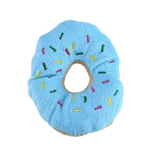 11CM Pet Dog Chew Throw Toys Cute Donuts Puppy Cat - Sunny Side Store