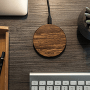 15W Fast Charge Zebra Wood Wireless Charger - Sunny Side Store