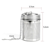 1PC Creative Stainless Steel Tea Infuser Strainer Leaf Spice Herbal Teapot Reusable Mesh Filter Home Kitchen Accessories - Sunny Side Store Sunny Side Store  3.66