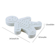 1PCS Halloween Cookie Cutter 3D Plastic Gingerbread Skeleton Biscuit Mold Fondant Pastry Dough Cutter Christmas Cake Decoration - Sunny Side Store