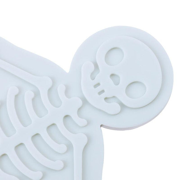 1PCS Halloween Cookie Cutter 3D Plastic Gingerbread Skeleton Biscuit Mold Fondant Pastry Dough Cutter Christmas Cake Decoration - Sunny Side Store