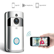 2.4 GHz Wi-Fi Smart Camera Doorbell With Memory Card Slot - Sunny Side Store