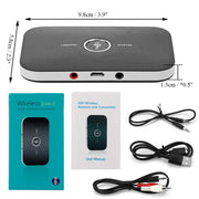 2 in 1 Bluetooth 4.1 Audio Transmitter & Receiver - Sunny Side Store