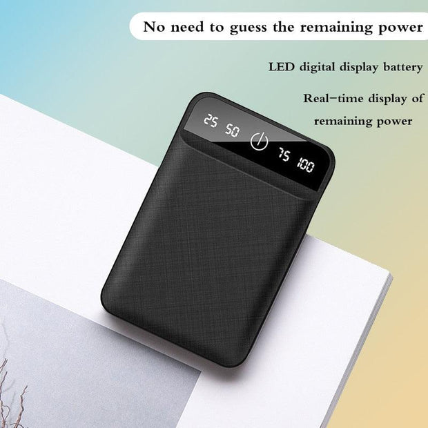 20000mAh Mini Charger Portable Two-way Fast Charging Power Bank Digital Display External Battery for iPhone Xiaomi Samsung eprolo