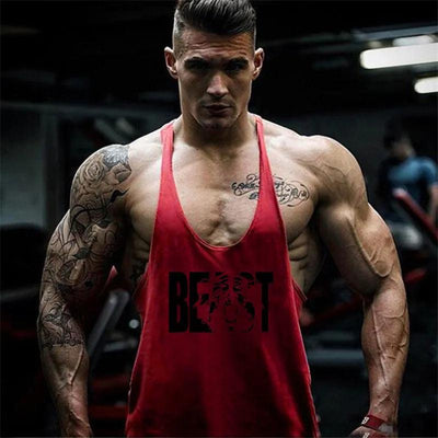 2022 Cotton Gyms Tank Tops Men Sleeveless Tanktops For Boys Bodybuilding Clothing Undershirt Fitness Stringer Vest - Sunny Side Store Sunny Side Store  6.82