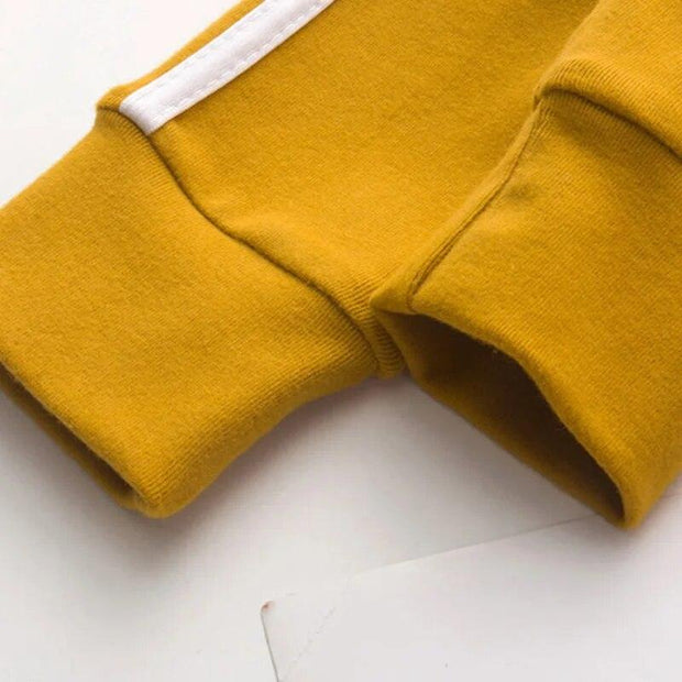 2023 Fall/Winter Girl Pants Pure Color Side Stripe Sports Leggings for Kid Girls Sweatpants Kids Leggings Sport Trousers Outwear - Sunny Side Store Sunny Side Store  9.75
