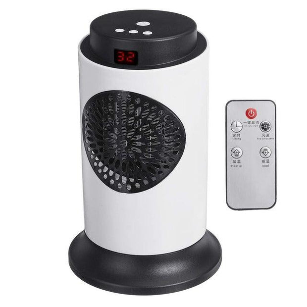 220V 50Hz 700W Power Electric Heater Ceramic Heating Electric Warmer Heater Room Heaters Warm Air Fan Heater eprolo