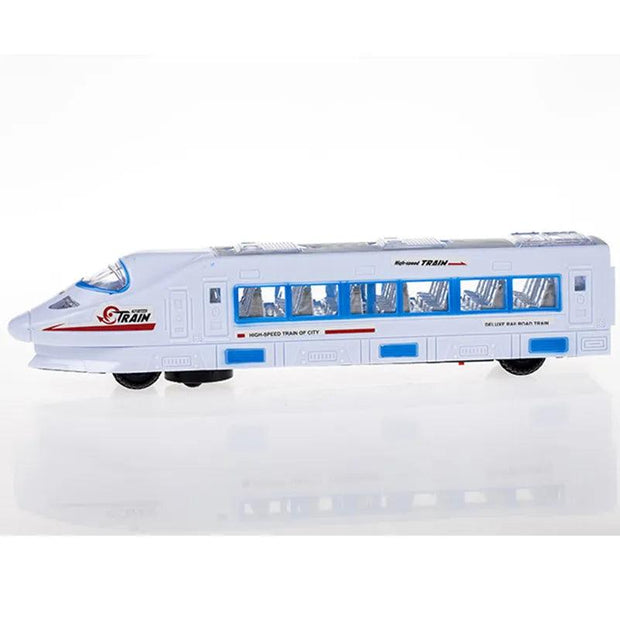 32cm Plastic CRH Train Toys Model Electric Flash Light Sound Toys Trains Model Universal Express Train Toys for Kids Gifts - Sunny Side Store Sunny Side Store  10.99