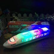 32cm Plastic CRH Train Toys Model Electric Flash Light Sound Toys Trains Model Universal Express Train Toys for Kids Gifts - Sunny Side Store Sunny Side Store  10.99