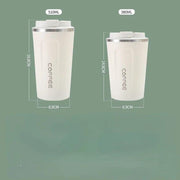 350ml/500ml Stainless Steel Coffee Cup Travel Thermal Mug Leak-Proof Thermos Bottle Tea Coffee Mug Vacuum Flask Insulated Cups - Sunny Side Store Sunny Side Store  6.42