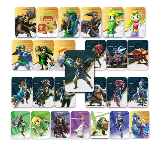 38pcs NFC introduction Zelda Legend Kingdom Tears amiibo Kingdom Tears amiibo Card eprolo