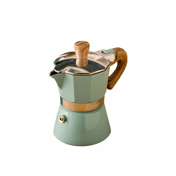 3cup/6cup  Mocha Latte Coffee Maker Italian Moka Espresso Cafeteira Percolator Pot Stovetop Coffee Maker Aluminum Moka Cafeteira - Sunny Side Store Sunny Side Store  16.00