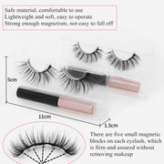 3D Mink Magnetic Eyelashes Waterproof Lasting Magnetic Eyeliner Magnet Mink Eyelashes Makeup Extension False Eyelashes eprolo