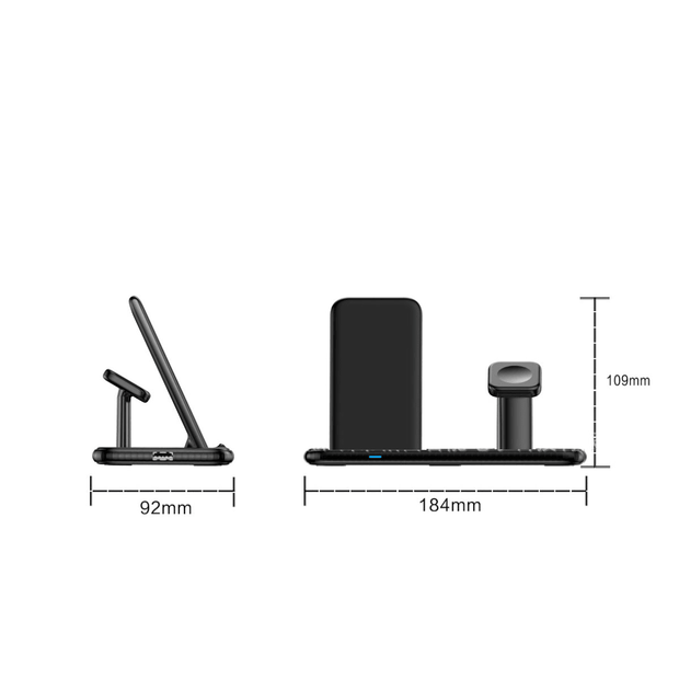 4 in 1 Wireless Fast Charging Hub - Sunny Side Store