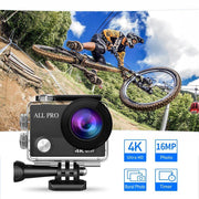 4K Waterproof All Digital UHD WiFi Camera + RF Remote And Accessories - Sunny Side Store