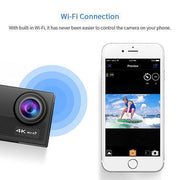 4K Waterproof All Digital UHD WiFi Camera + RF Remote And Accessories - Sunny Side Store