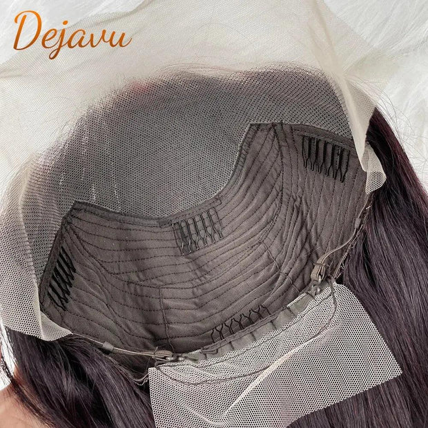 99J Highlight Lace Front Human Hair Wigs 13X4 Straight Lace Front Wig 13X6 Hd Transparent Lace Frontal Wig Colored Human Hair - Sunny Side Store