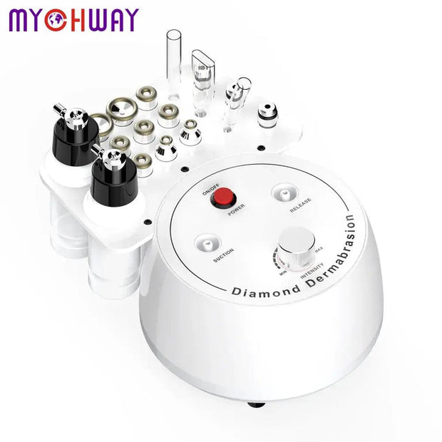 Diamond Tip Dermabrasion Microdermabrasion Machine Skin Rejuvenation Acne Remove Water Spray Facial Peeling Machine - Sunny Side Store