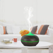 Essential Oil Diffuser Ultrasonic Humidifier Air Purifier with 7 Colors LED Lights for Home Yoga Spa 300ml Aromatherapy Diffuser - Sunny Side Store