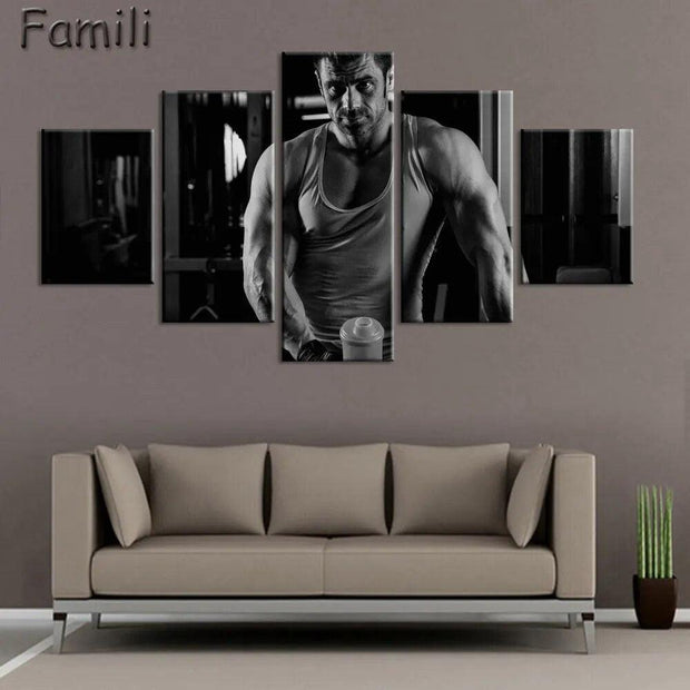 5pcs  Arnold Schwarzenegger Superstar Fitness Bodybuilder poster UnFramed Gallery wrap art print home wall decor wall picture - Sunny Side Store Sunny Side Store  11.55