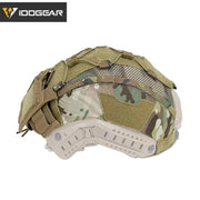 IDOGEAR Tactical Helmet Cover For Maritime Helmet with NVG Battery Pouch Hunting 3812 - Sunny Side Store