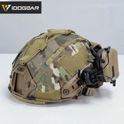 IDOGEAR Tactical Helmet Cover For Maritime Helmet with NVG Battery Pouch Hunting 3812 - Sunny Side Store