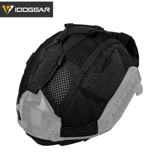 IDOGEAR Tactical Helmet Cover For Maritime Helmet with NVG Battery Pouch Hunting 3812 - Sunny Side Store