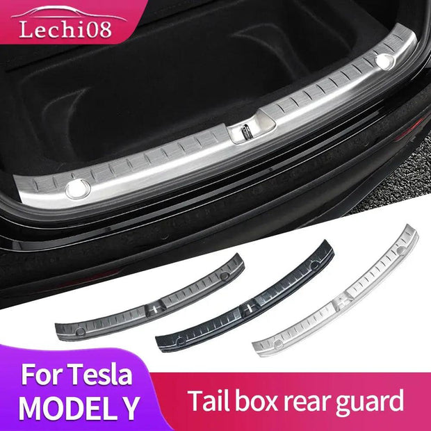 Rear guard panel trim for 2020 to 2023 Tesla model y accessories 2023 car accessories model y tesla - Sunny Side Store