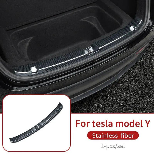 Rear guard panel trim for 2020 to 2023 Tesla model y accessories 2023 car accessories model y tesla - Sunny Side Store