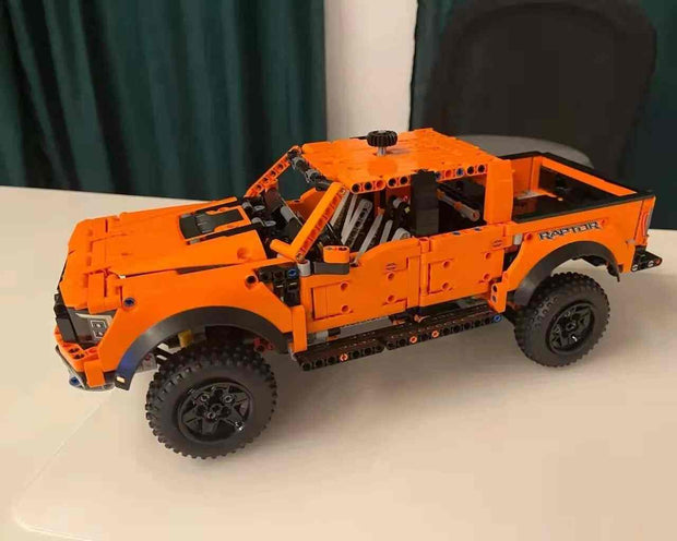 High-Tech Ford Raptors F-150 Pickup Truck Racing Car Moc 42126 Building Block Bricks Educational Toys for Kids Christmas Gifts - Sunny Side Store