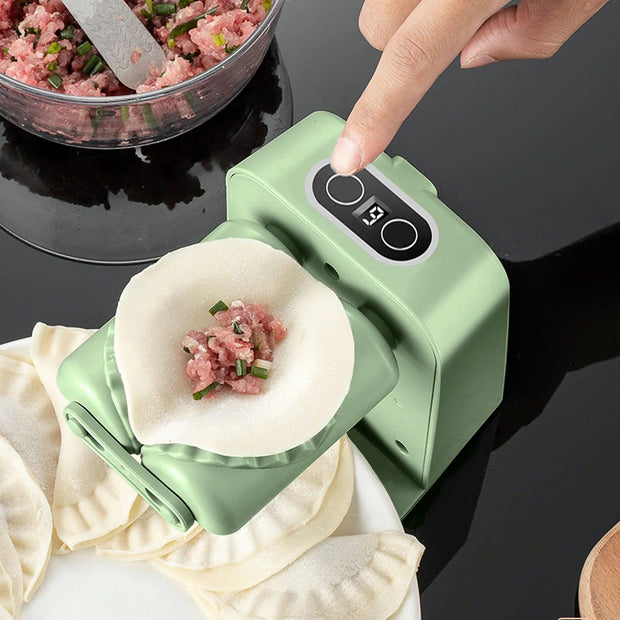 Electric Dumpling Maker 2 Mode Rechargeable Dumpling Maker Press Machine Non-Slip Dumpling Maker Automatic Dumpling Maker 2023 - Sunny Side Store Sunny Side Store  15.36