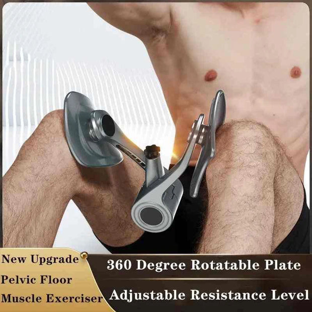 Men Pelvic Floor Muscle Exerciser Strength Training Device Adjustable Male Multifunctional Sphincter Exerciser Hip Trainer - Sunny Side Store Sunny Side Store  15.46