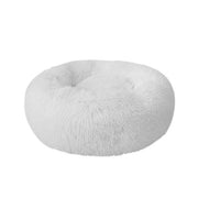 Soft Long Plush Cat Bed House Round Pet Cat Cave - Sunny Side Store