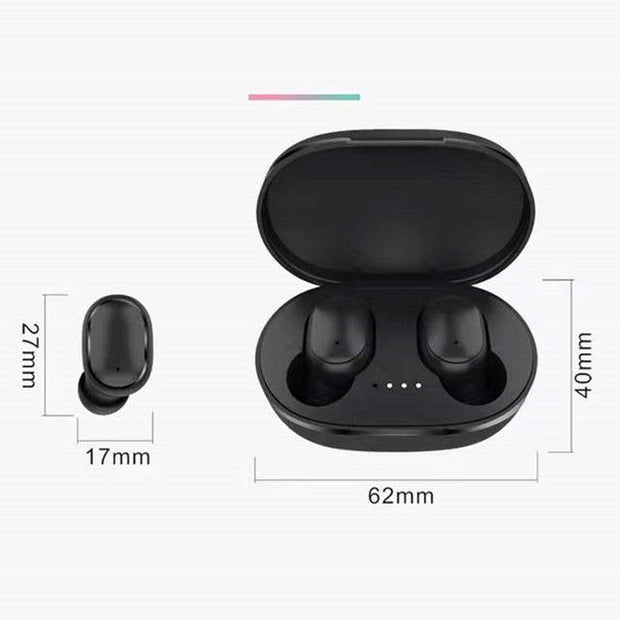 A6S Bluetooth Headset Macaron Bluetooth 5.2 Wireless TWS Earbuds Sports Mini New Headphones eprolo