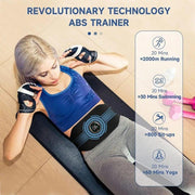 Abdominal Muscle Stimulator Massage Slimming Belt EMS Trainer Belt Smart USB Recharge Thin Waist Weight Lose Fitness Massager - Sunny Side Store Sunny Side Store  14.13