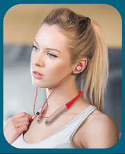 AKZ-R8 New Private Model Wireless Bluetooth Headset 5.0 Hanging Neck Sports Hall Magnetic Switch Stereo Headset - Sunny Side Store