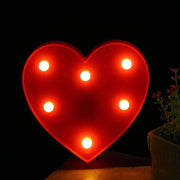 AMZER Creative Heart Shape Warm White LED Decoration Light, Party - Sunny Side Store