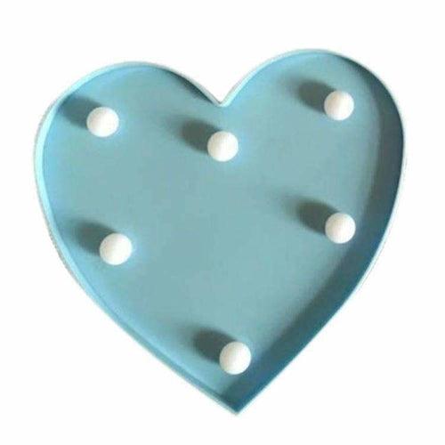 AMZER Creative Heart Shape Warm White LED Decoration Light, Party - Sunny Side Store