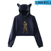 Apex Legends Print Hoodies Sweatshirts Women Cat ears with hood hoodies eprolo