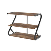 Artiss Shoe Rack Storage Shelves Organiser 3 Tiers Shoe Stand Industrial Black - Sunny Side Store