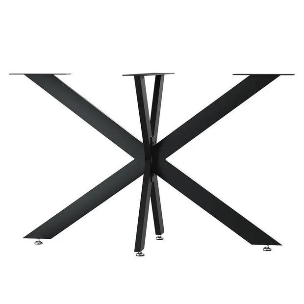 Artiss Starburst Table Legs Coffee Dining Table Legs DIY Metal Leg 120X68cm - Sunny Side Store