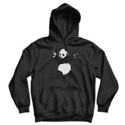 Banksy Pandamonium Armed Panda Unisex Hoodie - Sunny Side Store