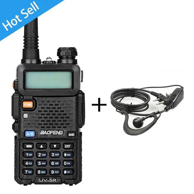 BaoFeng UV-5R Walkie Talkie Professional CB Radio Baofeng UV5R Transceiver 128CH 5W VHF&UHF Handheld UV 5R For Hunting Radio eprolo