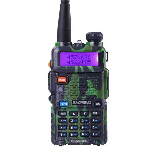 BaoFeng UV-5R Walkie Talkie Professional CB Radio Baofeng UV5R Transceiver 128CH 5W VHF&UHF Handheld UV 5R For Hunting Radio eprolo